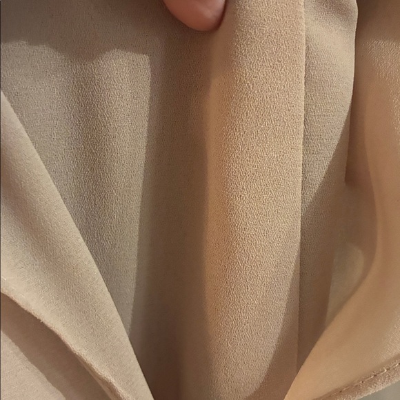 Vintage Darcy Elegant Tan Women's Dress - Picture 8 of 14